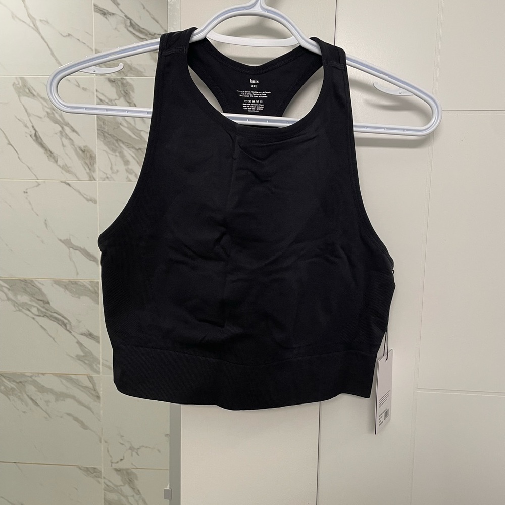Knix Good to Go High Neck Seamless Bra